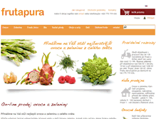Tablet Screenshot of frutapura.cz